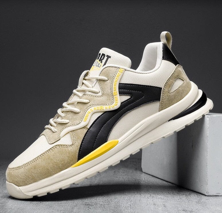 Męskie Sneakersy Casual w Stylu Miejskim