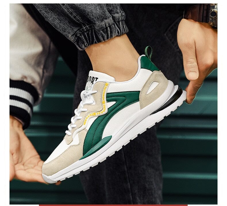 Męskie Sneakersy Casual w Stylu Miejskim