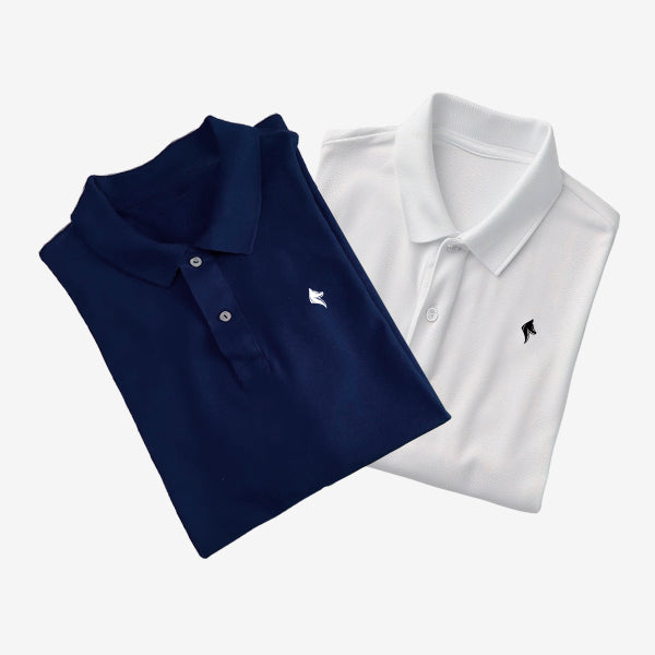[BUY 1, GET 2] Zestaw 2 podstawowych polo