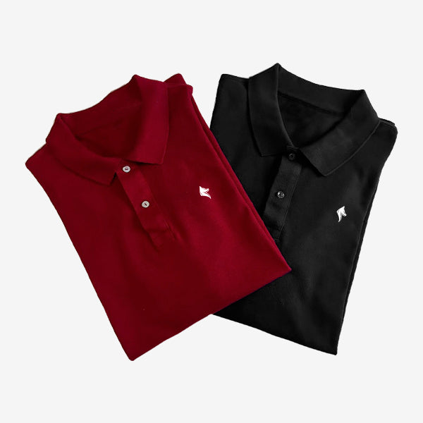 [BUY 1, GET 2] Zestaw 2 podstawowych polo