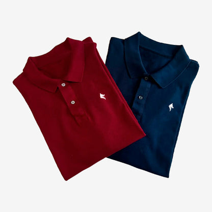 [BUY 1, GET 2] Zestaw 2 podstawowych polo