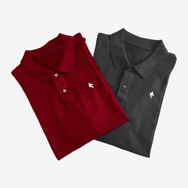 [BUY 1, GET 2] Zestaw 2 podstawowych polo