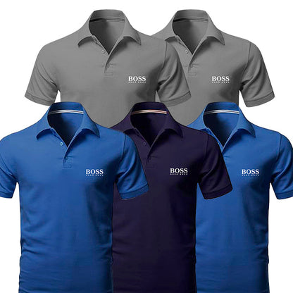 [BUY 3, GET 5] Zestaw 5 Polo Boss Essential