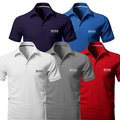 [BUY 3, GET 5] Zestaw 5 Polo Boss Essential