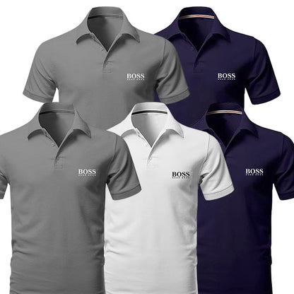 [BUY 3, GET 5] Zestaw 5 Polo Boss Essential