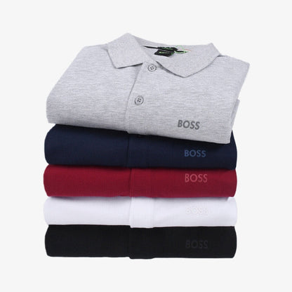 [BUY 3, GET 5] Zestaw 5 Polo Boss Essential