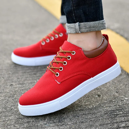 Modne Casual Sneakers Wykonane z Kanwy