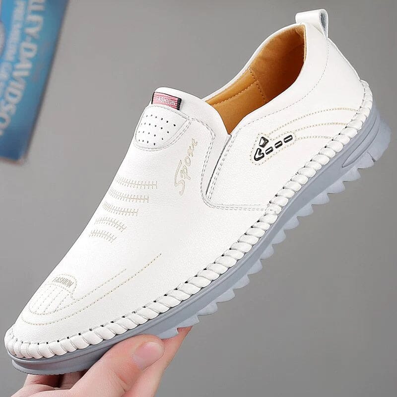 Włoskie skórzane buty - Ultra wygodne i oddychające