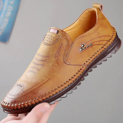 Włoskie skórzane buty - Ultra wygodne i oddychające