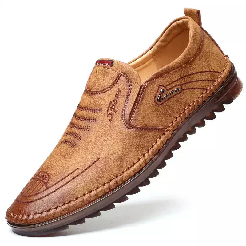 Włoskie skórzane buty - Ultra wygodne i oddychające