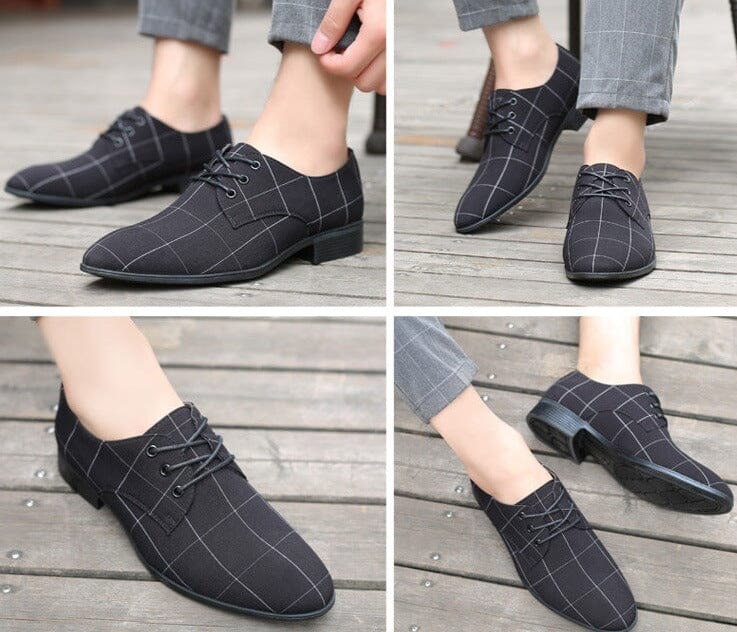 Męskie buty Barone na sznurówki