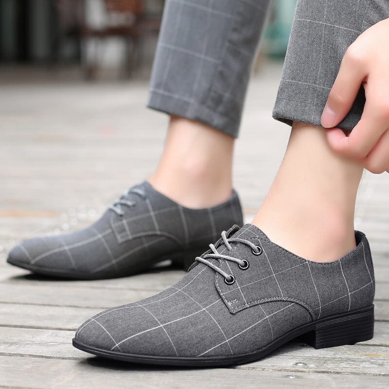 Męskie buty Barone na sznurówki