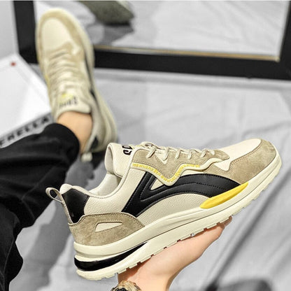 Męskie Sneakersy Casual w Stylu Miejskim