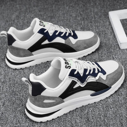 Męskie Sneakersy Casual w Stylu Miejskim